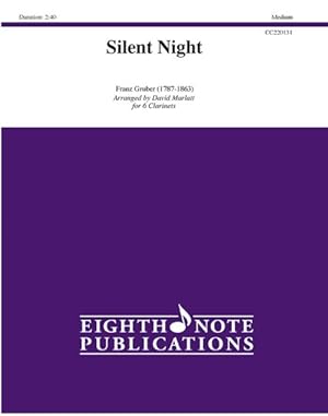 Seller image for Silent Night : For 6 Clarinets, Medium for sale by GreatBookPrices