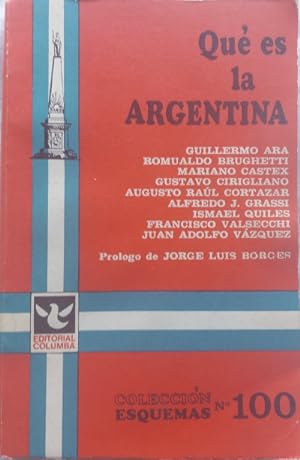 Immagine del venditore per Qu es la Argentina. Prologo de Jorge Luis Borges venduto da Librera Reencuentro