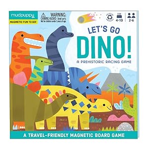 Seller image for Let's Go, Dinos! Magnetic Board Game for sale by GreatBookPrices