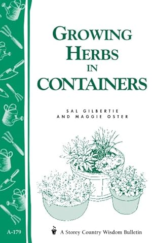 Imagen del vendedor de Growing Herbs in Containers a la venta por GreatBookPrices
