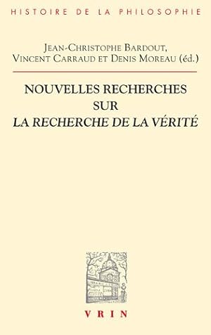 Imagen del vendedor de Nouvelles Recherches Sur La Recherche De La Verite -Language: french a la venta por GreatBookPrices