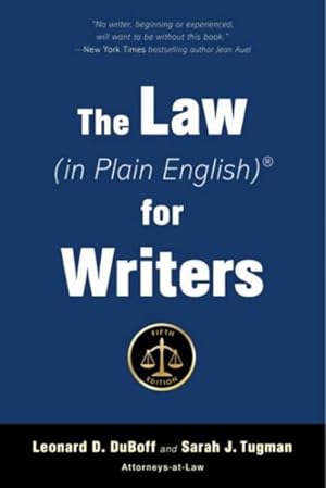 Seller image for Law (in Plain English) for Writers for sale by GreatBookPrices