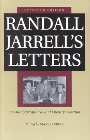 Seller image for Randall Jarrell's Letters : An Autobiographical and Literary Selection for sale by GreatBookPrices