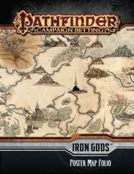 Seller image for Pathfinder Campaign Setting Iron Gods Poster Map Folio for sale by GreatBookPrices