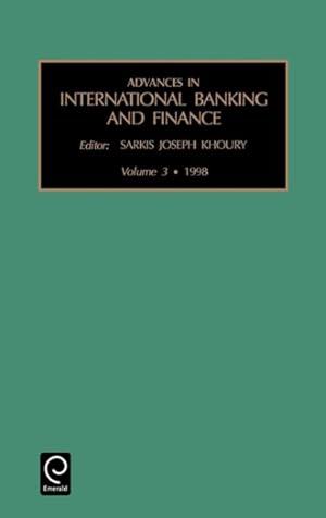 Seller image for Advances in International Banking & Finance for sale by GreatBookPrices