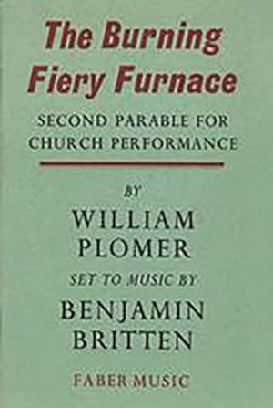 Imagen del vendedor de Burning Fiery Furnace : Second Parable for Church Performance a la venta por GreatBookPrices