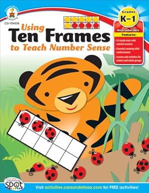Seller image for Using Ten Frames to Teach Number Sense, Grades K-1 for sale by GreatBookPrices
