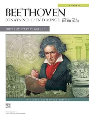 Seller image for Sonata No. 17 in D Minor, Op. 31, No. 2 : Tempest for sale by GreatBookPrices