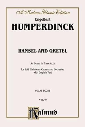 Seller image for Hansel and Gretel : Kalmus Edition for sale by GreatBookPrices