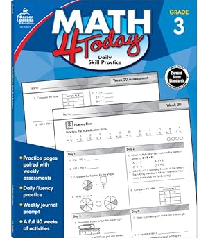 Seller image for Math 4 Today Grade 3 : Daily Skill Practice for sale by GreatBookPrices