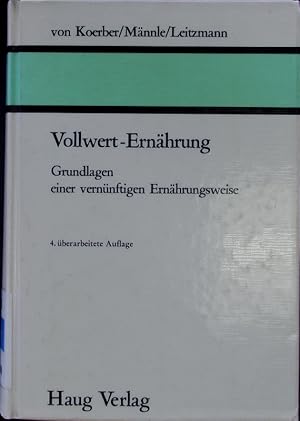 Seller image for Vollwert-Ernhrung. for sale by Antiquariat Bookfarm