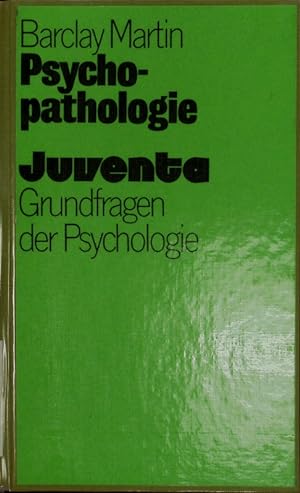 Bild des Verkufers fr Psychopathologie. zum Verkauf von Antiquariat Bookfarm
