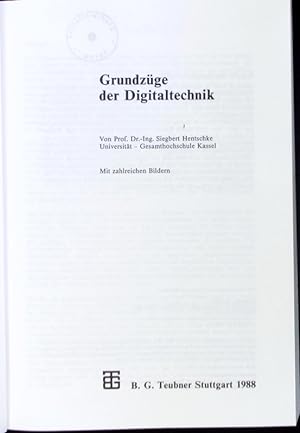 Imagen del vendedor de Grundzge der Digitaltechnik. a la venta por Antiquariat Bookfarm