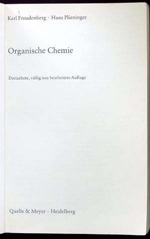 Imagen del vendedor de Organische Chemie. a la venta por Antiquariat Bookfarm