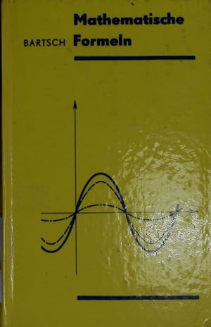 Bild des Verkufers fr Mathematische Formeln. zum Verkauf von Antiquariat Bookfarm