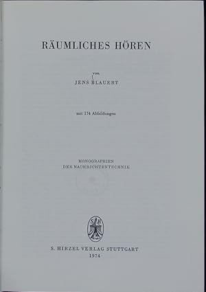 Immagine del venditore per Rumliches Hren. venduto da Antiquariat Bookfarm