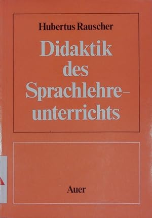 Seller image for Didaktik des Sprachlehreunterrichts. for sale by Antiquariat Bookfarm