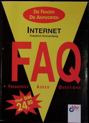 Seller image for FAQ Internet. for sale by Antiquariat Bookfarm