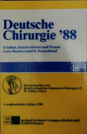 Seller image for Deutsche Chirurgie '88. for sale by Antiquariat Bookfarm