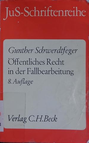 Seller image for ffentliches Recht in der Fallbearbeitung. for sale by Antiquariat Bookfarm