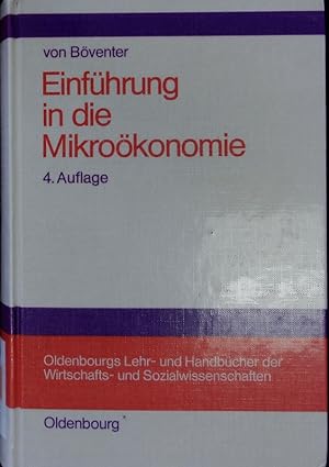 Seller image for Einfhrung in die Mikrokonomie. for sale by Antiquariat Bookfarm