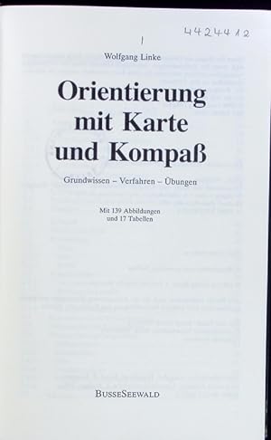 Seller image for Orientierung mit Karte und Kompa. for sale by Antiquariat Bookfarm