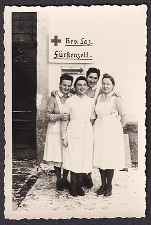 (Lazarett in Fürstenzell - Krankenschwestern) - nurses Lazaretto Wehrmacht WWII 2. Weltkrieg