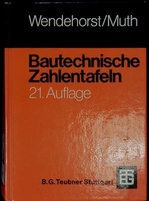 Bild des Verkufers fr Bautechnische Zahlentafeln. zum Verkauf von Antiquariat Bookfarm