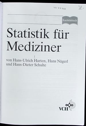 Seller image for Statistik fr Mediziner. for sale by Antiquariat Bookfarm