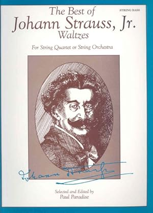 Immagine del venditore per Best of Johann Strauss, Jr. Waltzes : For String Quartet or String Orchestra venduto da GreatBookPrices