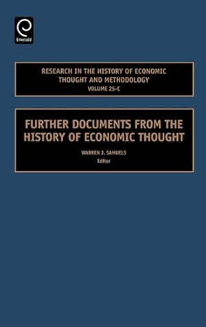 Immagine del venditore per Further Documents From The History Of Economic Thought venduto da GreatBookPrices