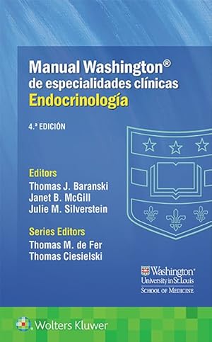 Seller image for Manual Washington de especialidades clnicas - Endocrinologa / Washington Manual Endocrinology Subspecialty Consult -Language: spanish for sale by GreatBookPrices