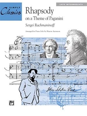 Imagen del vendedor de Rhapsody on a Theme of Paganini : Sheet a la venta por GreatBookPrices