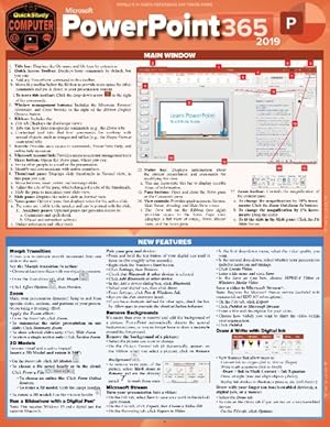 Bild des Verkufers fr Microsoft Powerpoint 365 2019 : A Quickstudy Laminated Software Reference Guide zum Verkauf von GreatBookPrices