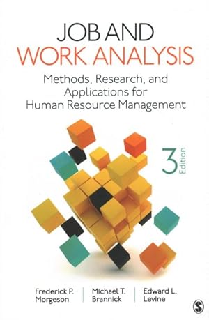Seller image for Job and Work Analysis : Methods, Research, and Applications for Human Resource Management for sale by GreatBookPricesUK