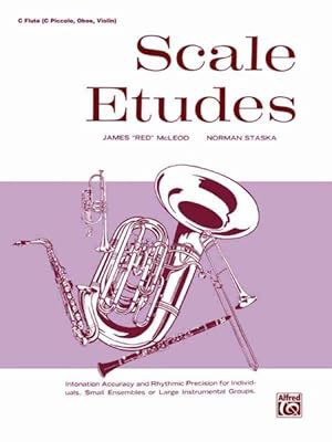 Seller image for Scale Etudes C Flute C Piccolo, Oboe, Violin for sale by GreatBookPrices