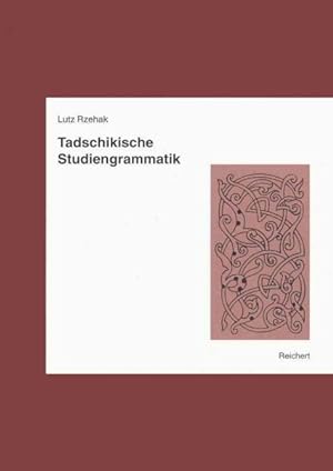 Imagen del vendedor de Tadschikische Studiengrammatik -Language: German a la venta por GreatBookPrices