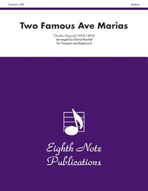 Imagen del vendedor de Two Famous Ave Marias for Trumpet : Part(s) a la venta por GreatBookPrices