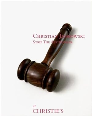 Immagine del venditore per Christian Jankowski : Strip the Auctioneer at Christie's venduto da GreatBookPrices