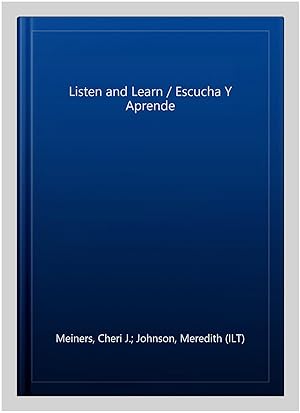 Seller image for Listen and Learn / Escucha Y Aprende for sale by GreatBookPrices
