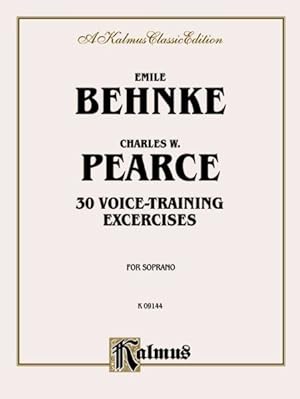 Seller image for 30 Voice-Training Exercises : For Soprano for sale by GreatBookPrices