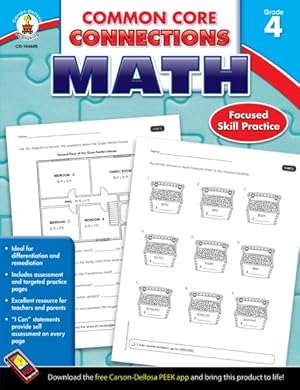 Seller image for Common Core Connections Math, Grade 4 : Focused Skill Practice for sale by GreatBookPrices