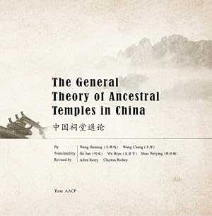 Immagine del venditore per General Theory of Ancestral Temples in China venduto da GreatBookPrices