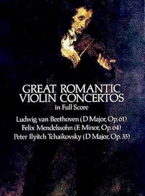 Immagine del venditore per Great Romantic Violin Concertos in Full Score venduto da GreatBookPrices