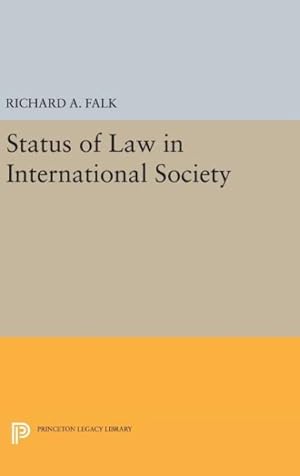 Image du vendeur pour Status of Law in International Society mis en vente par GreatBookPrices