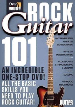 Seller image for Rock Guitar 101 : An Incredible One-Stop DVD! All the Basic Skills You Need to Play Rock Guitar! for sale by GreatBookPrices