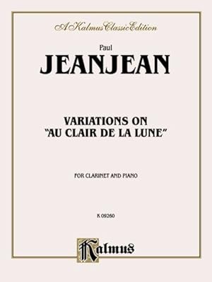 Image du vendeur pour Variations on Au Clair De La Lune mis en vente par GreatBookPrices