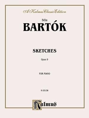 Imagen del vendedor de Bartok Sketches Op.9 a la venta por GreatBookPrices