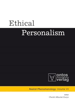 Bild des Verkufers fr Ethical Personalism zum Verkauf von GreatBookPrices