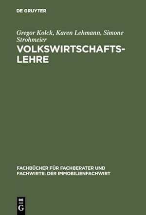 Bild des Verkufers fr Volkswirtschaftslehre -Language: german zum Verkauf von GreatBookPrices